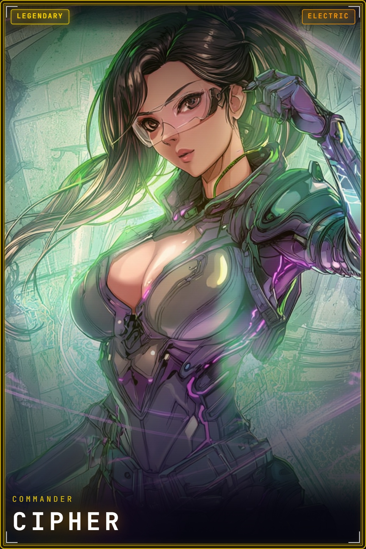 Commander NFT art